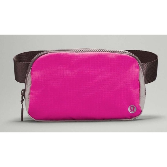 Lululemon Handbags - Lululemon Everywhere Belt Bag 1L Pow Pink Light / Lunar Rock / Chrome
